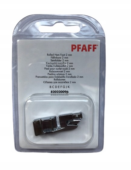 Pfaff Stopka Do Rolowania 2MM