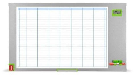 Nobo Tablica planer Preformance Plus - tydzień