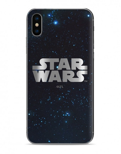 Disney Etui Star Wars Gwiezdne Wojny 003 Samsung A10 srebrny/silver SWPCSW18504