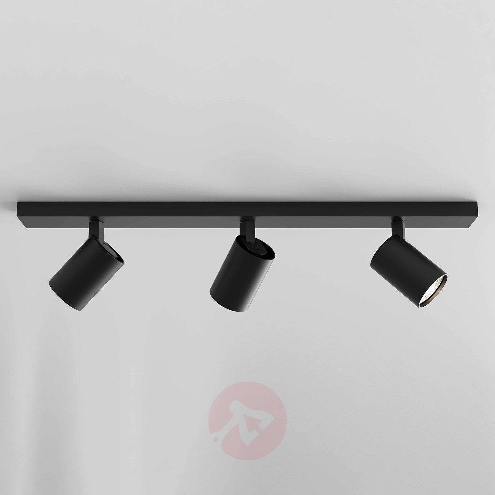 Astro Lighting Ascoli Triple Bar Strahler, schwarz matt