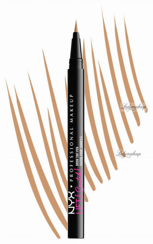 NYX professional makeup Professionel Makeup - LIFT & Snatch! Brow Tint Pen - Pisak do brwi - 1 ml - SOFT BROWN