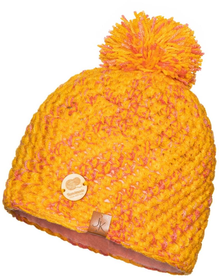 Naturalna czapka zimowa Handmade