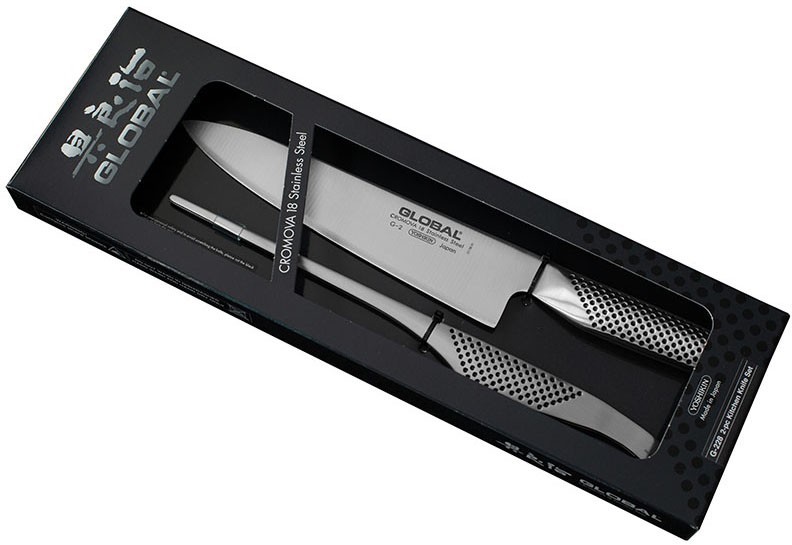 Global Zestaw nóż + penseta G-2 + GS-28 HK-G-228