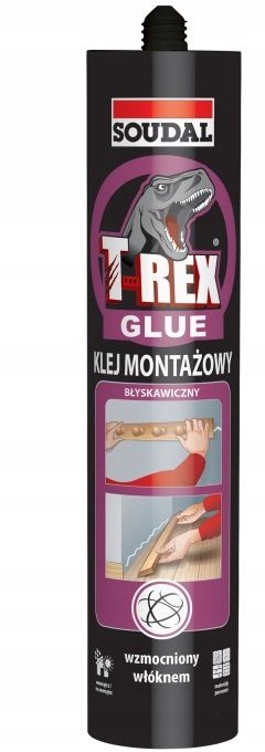 Soudal Klej Montażowy T-rex Super Błyskawiczny