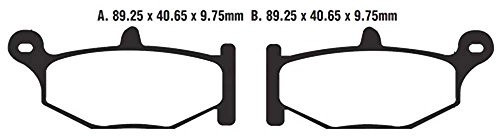 EBC Klocki hamulcowe V-Pads (pół-spiekany metal) EBC216673