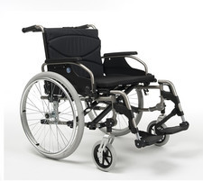 Vermeiren Wózek inwalidzki aluminiowy V300 XXL dedykowany dla osób ważących do 175 kg HM3521