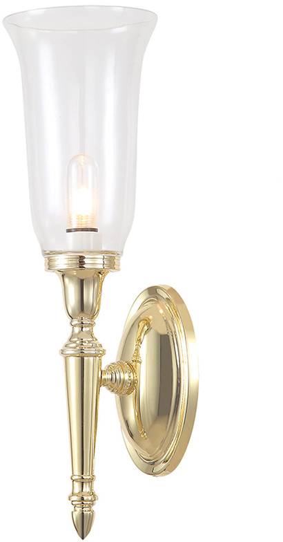 Elstead Lighting Kinkiet DRYDEN BATH/DRYDEN2 PB IP44 Lighting