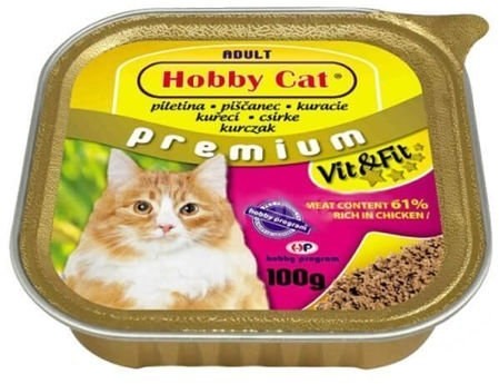 Vitakraft HOBBY CAT kurczak 100g karma d/kota