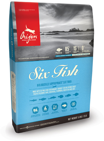 Orijen Six Fish Cat 5,4 kg