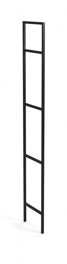 Halmar Stelaż MOBIUS metal 195 czarny
