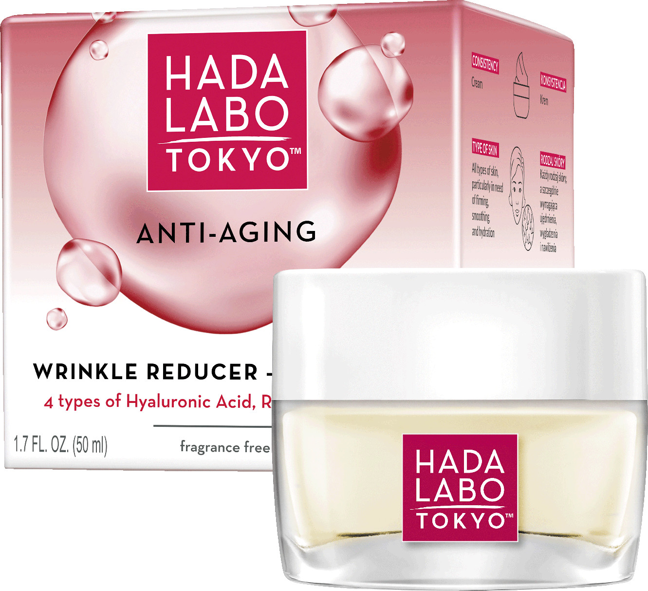 Hada Labo Tokyo Anti-Aging Krem-reduktor zmarszczek na dzień 010215428