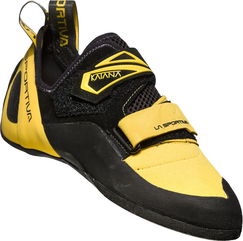 La Sportiva Katana But wspinaczkowy Mężczyźni, yellow/black EU 38 2021 Buty wspinaczkowe na rzepy 20L100999-38