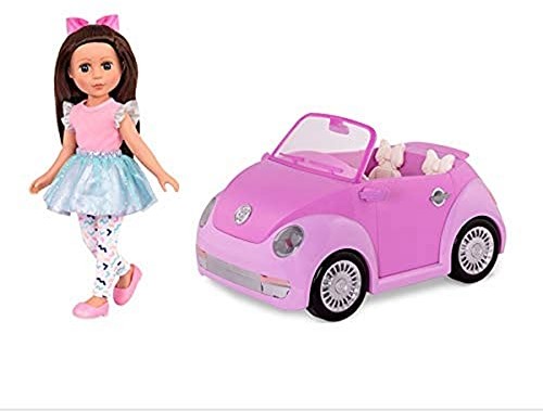 Glitter Girls Glitter Girls GG51118C1Z GG Fioletowa kabriolet SAMOCHODOWY i Candice Doll GG51118C1Z