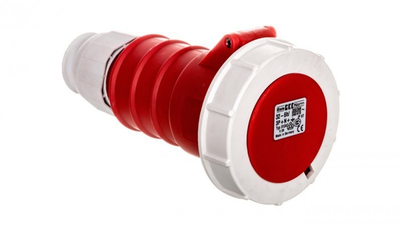 bals Gniazdo przenośne QUICK-CONNECT TE Plus z zintegrowanym zadławieniem MULTI-GRIP 32A 5p 400V 6h IP67 31247 BL 31247