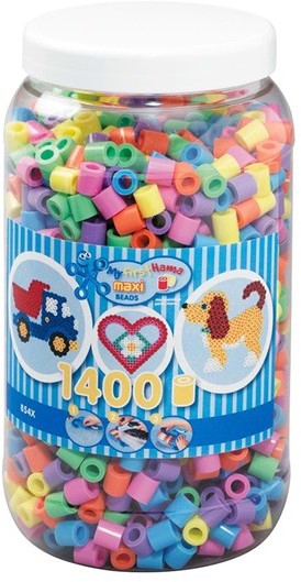 Hama Ironing beads Maxi in Pot-Pastelmix (050) 14 8541
