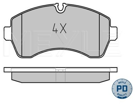 Wulf Gaertner Autoparts Zestaw klocków hamulcowych, hamulce tarczowe Wulf Gaertner Autoparts 025 292 0020/PD