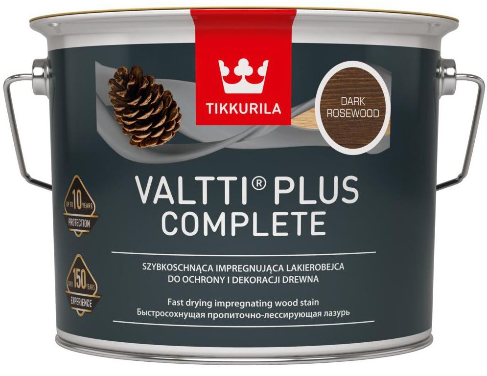 Tikkurila Lazura do drewna VALTTI 2.5 l Dark Rosewood