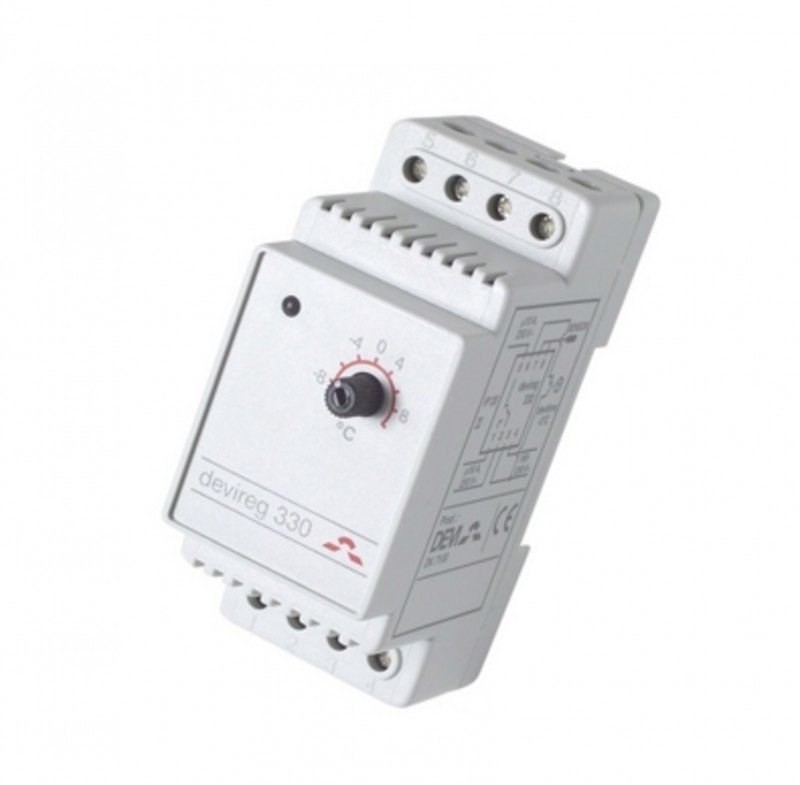 Danfoss Termostat Devireg-330 regulacja temperatury 5-45°C GCY039