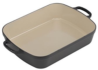 Le Creuset 20184330002422 żeliwa bratreine 33 cm, w kolorze czarnym 20184330002422