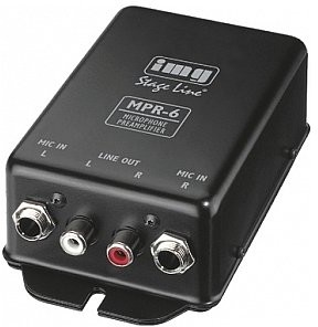 IMG STAGE LINE MPR-6, przedwzmacniacz mikrofonowy MPR-6
