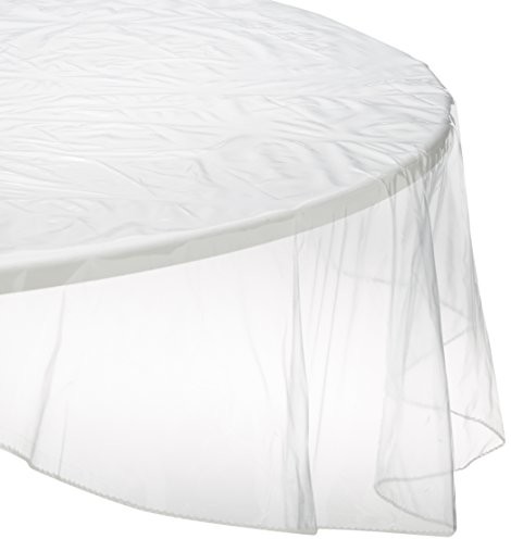 Soleil d'ocre Okrągły obrus przezroczysty średnica 140 cm CRISTAL SOL3418178546003