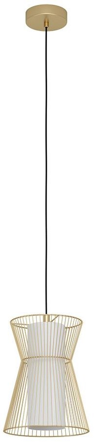 Eglo 99635 - Żyrandol na lince MASETA 1xE27/40W/230V gold