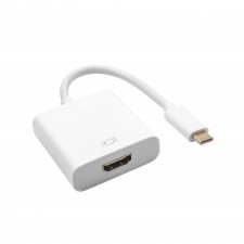 Akyga Adapter AK-AD-53 (USB 3.0 typu C, USB 3.1 typu C M - HDMI F; 0,15m; kolor biały) 2_219516