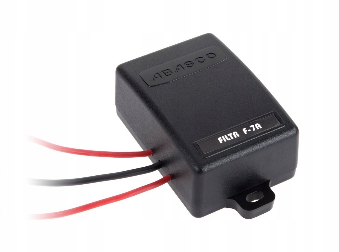 Abasco Samochodowy filtr przeciwzakłóceniowy F7A-N