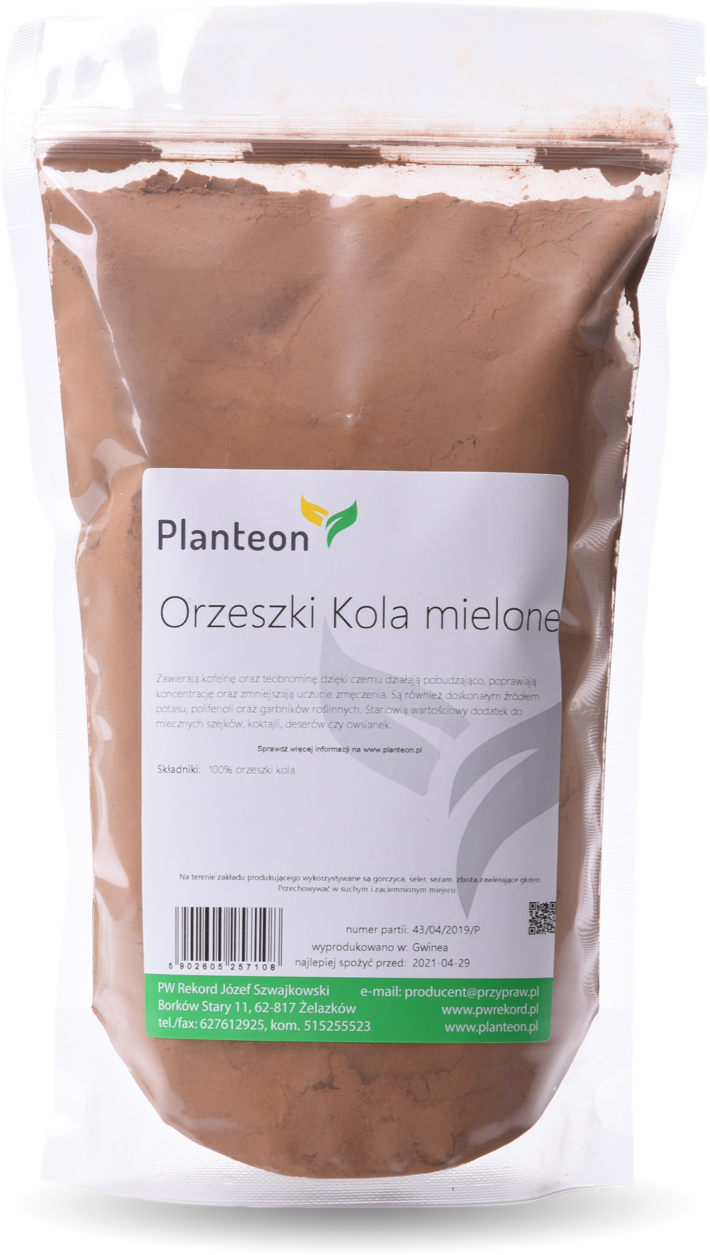 Planteon Orzeszki Kola mielone 5kg 2-0295-02-6