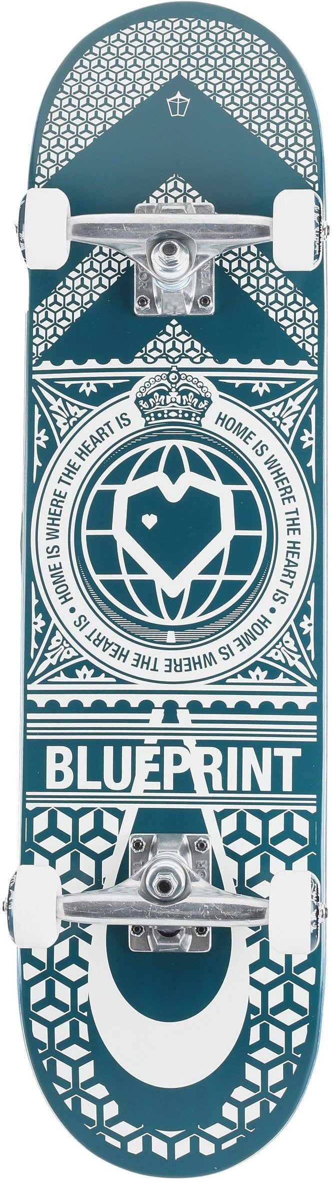 BLUEPRINT complet skateboard BLUEPRINT HOME HEART COMPLETE Navy/White
