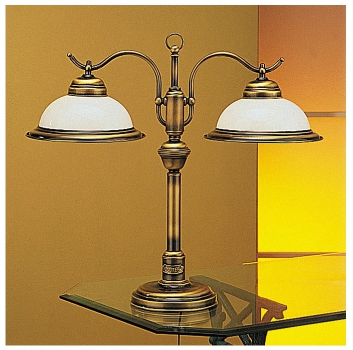 Jupiter 17 - OG2 - Lampa stołowa OPÁL 2xE27/60W/230V