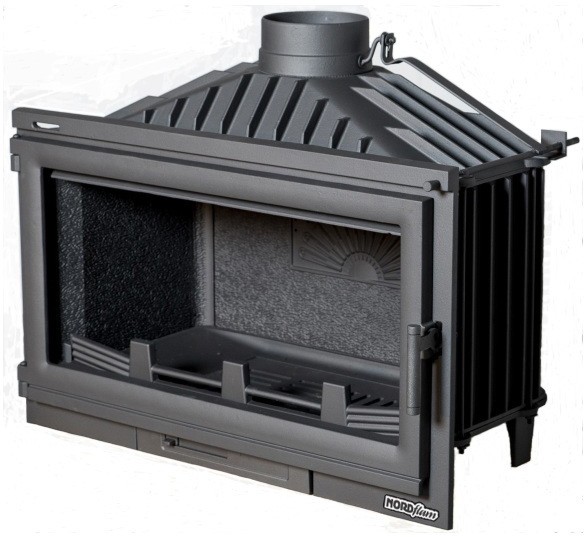 NORDflam Wkład kominkowy NORDflam Bergamo żeliwny 16 kW