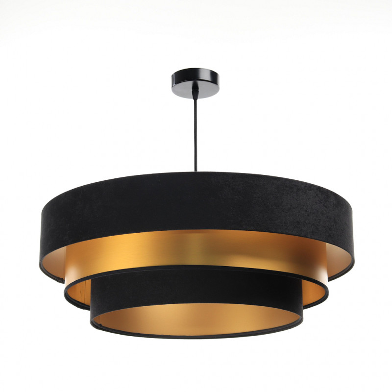 ImoLight Lampa wisząca Dalia Mix Czarno-Grafitowo-Szaro-Srebrna 050-070-60 // IL-Dl-010