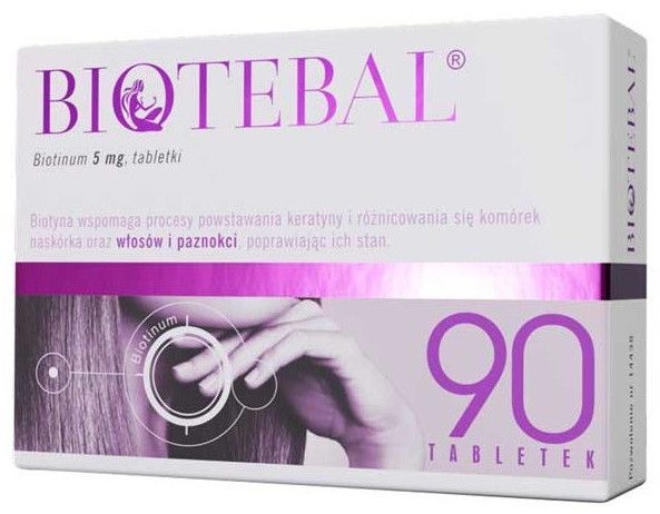 WARSZAWSKIE ZAKŁ.FARM. POLFA S.A. WARSZAWSKIE ZAKŁ.FARM POLFA S.A Biotebal 5 mg 2 x 90 tabletek