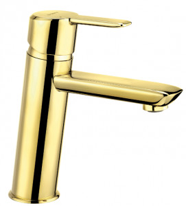 Deante BQA Z20M BAT ARNIKA GOLD UMYWALKOWA STOJą.CA BEZ ZAMKNIĘCIA ODPŁYWU