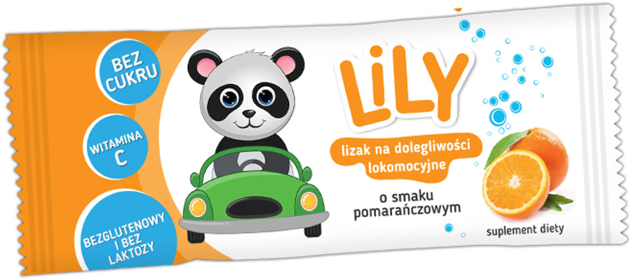 7PHARMA LILY LIZAK NA DOLEGLIWOŚCI LOKOMOCYJNE POMARAŃCZA 8G LY046