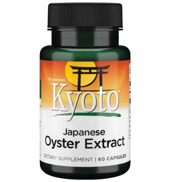 SWANSON Japoński Ekstrakt z ostrygi - Oyster Extract 100% 60 kaps. SW895