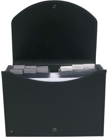 Exacompta Exacompta Teczka harmonijkowa Exactive z rączką 13 przegródek czarna EXC360