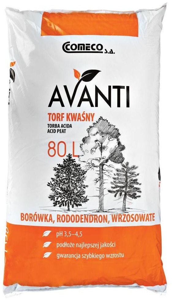 AVANTI Torf kwaśny 80 l AVANTI
