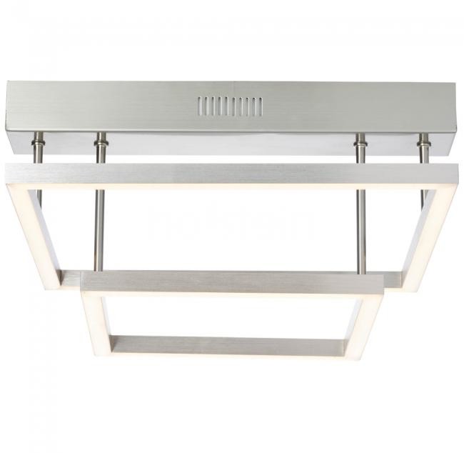 Brilliant Oświetlenie Living Tunar Lampa Sufitowa LED Nikiel matowy, 1-punktowy G93449/68