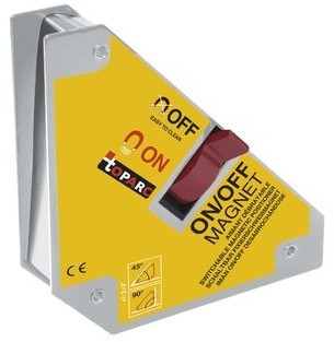 GYS kąta magnetycznego z możliwością odłączenia, 45/90/135 stopni, 044197 ON/Off Magnetic Positioner