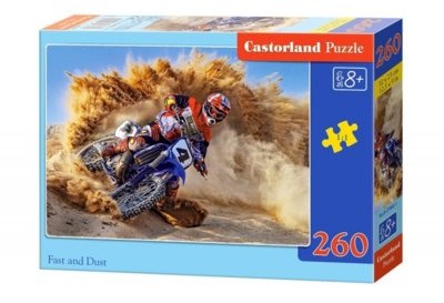 Castorland 260 elementów Motocyklista