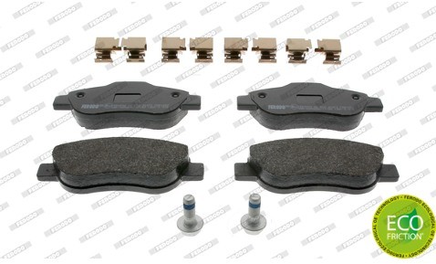 FERODO (FEDERAL-MOGUL) Zestaw klocków hamulcowych, hamulce tarczowe (FEDERAL-MOGUL) FDB1652