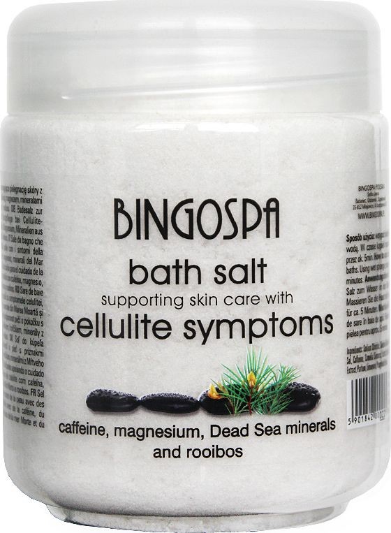 BingoSpa Sól do kąpieli z minerałami z Morza Martwego z rooibos i magnezem 550g 022