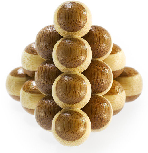 Eureka 3D Bamboo, łamigłówka Cannon Balls, poziom 2/4