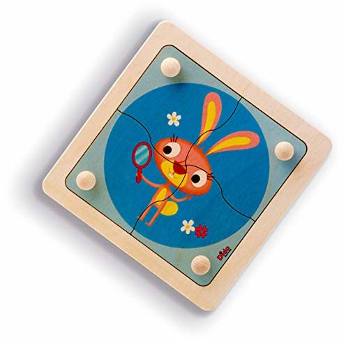 Dida Dida - Drewniane puzzle P01BC P01BC