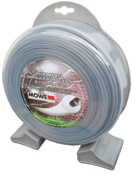 Żyłka tnąca wzmocniona Dual-Line 3 0 mm x 15 m okrągła