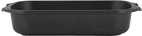 Home Granchef Home Gran Chef roest patelnia, powłoka nieprzywierająca, kształt prostokątny, pressguss-aluminium, czarna, 35 x 25 cm 6639635