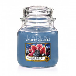 Yankee Candle Mulberry & Fig Delight słoik średni (YSSMFD)