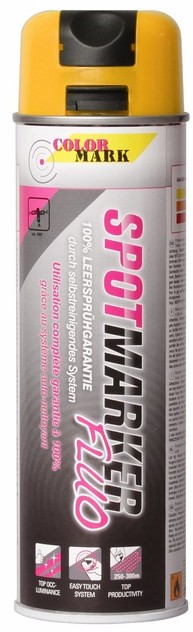 Dupli Color Spray  Spotmark 360°C neon żółty 0 5 l